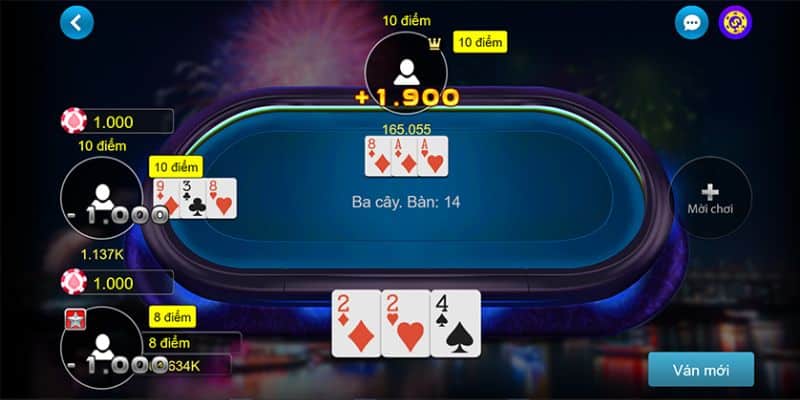 Giới thiệu tựa game bài 3 Cây online hấp dẫn, thú vị