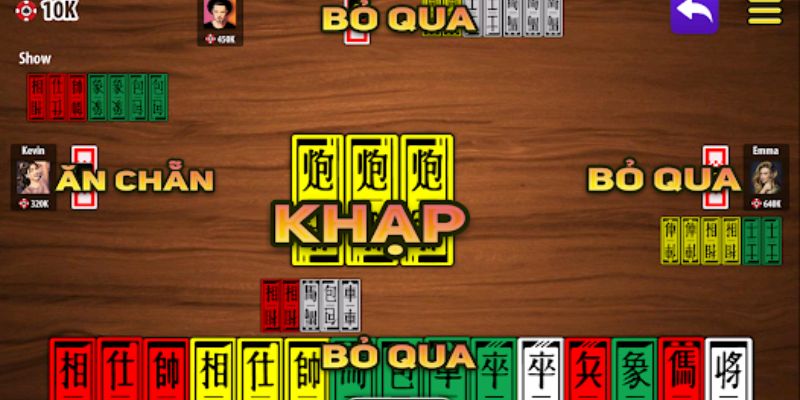 Tên các quân bài Tứ Sắc