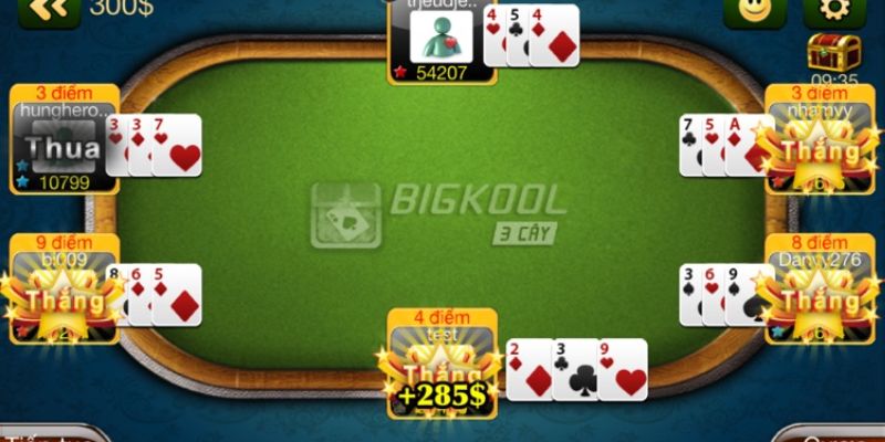 Chơi bài 3 Cây online
